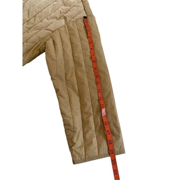 Calvin Klein Liner Jacket Khaki Quilted Winter Coat Outdoors Spring Preppy - Picture 13 of 15